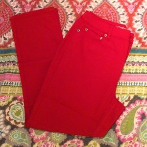 Price Drop Women’s Red Jeans NWOT